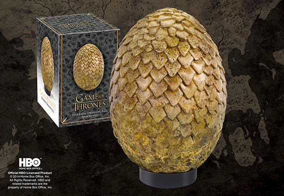 Noble Collection Game Of Thrones - Viserion Egg 1 Noble Collection Game Of Thrones - Viserion Egg
