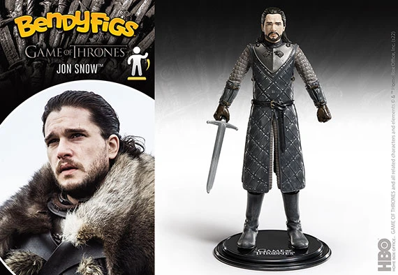 Noble Collection Jon Snow - Bendyfigs - Game Of Thrones 2 Noble Collection Jon Snow - Bendyfigs - Game Of Thrones – Image 2