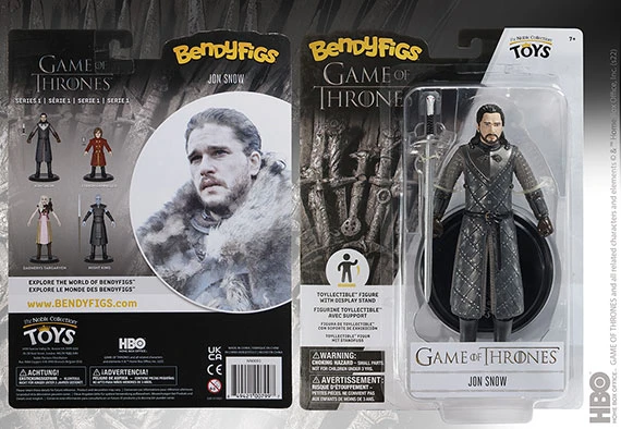 Noble Collection Jon Snow - Bendyfigs - Game Of Thrones 3 Noble Collection Jon Snow - Bendyfigs - Game Of Thrones – Image 3