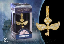 Noble Collection Flying Key - Charm Lumos - Harry Potter