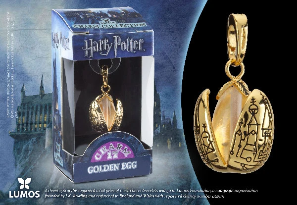 Noble Collection Golden Egg - Charm Lumos - Harry Potter 1 Noble Collection Golden Egg - Charm Lumos - Harry Potter
