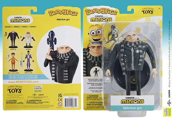 Noble Collection Gru - Bendyfigs - Minions 3 Noble Collection Gru - Bendyfigs - Minions – Image 3