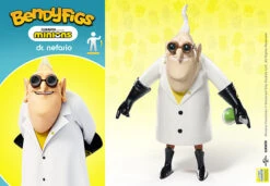 Noble Collection Dr Nefario - Bendyfigs - Minions