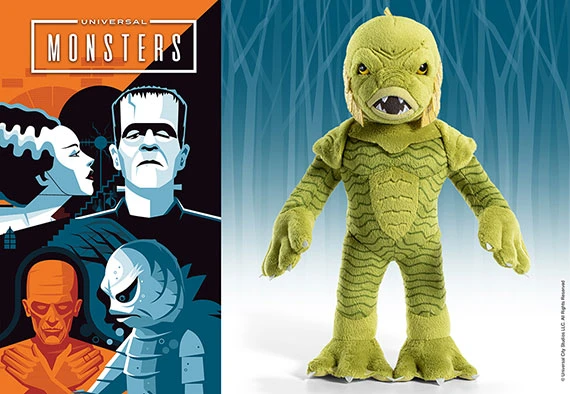 Noble Collection Creature From The Black Lagoon Plush - Universal 1 Noble Collection Creature From The Black Lagoon Plush - Universal