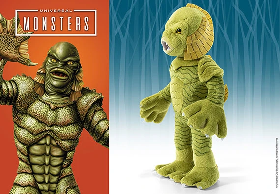 Noble Collection Creature From The Black Lagoon Plush - Universal 2 Noble Collection Creature From The Black Lagoon Plush - Universal – Image 2