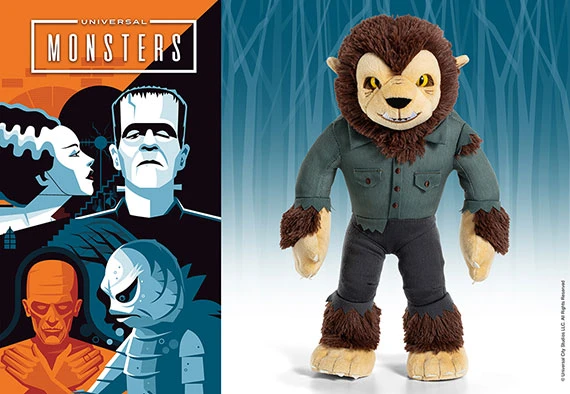 Noble Collection Wolfman Plush - Universal 1 Noble Collection Wolfman Plush - Universal