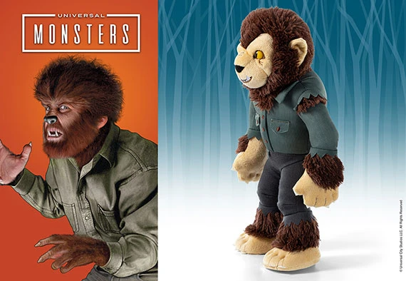 Noble Collection Wolfman Plush - Universal 2 Noble Collection Wolfman Plush - Universal – Image 2