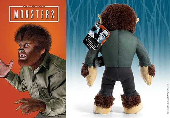 Noble Collection Wolfman Plush - Universal 3 Noble Collection Wolfman Plush - Universal – Image 3