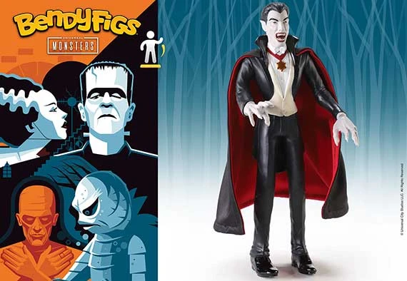 Noble Collection Dracula - Bendyfig - Universal 1 Noble Collection Dracula - Bendyfig - Universal