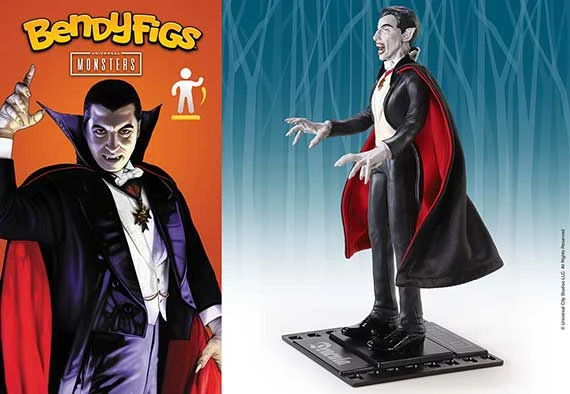 Noble Collection Dracula - Bendyfig - Universal 2 Noble Collection Dracula - Bendyfig - Universal – Image 2