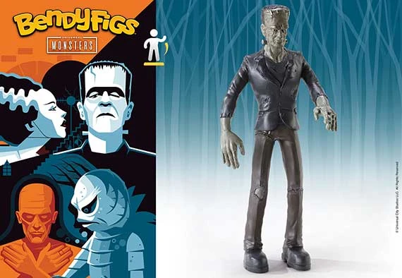 Noble Collection Frankenstein - Bendyfig - Universal 1 Noble Collection Frankenstein - Bendyfig - Universal