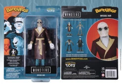 Noble Collection Invisible Man - Bendyfig - Universal 5 Noble Collection Invisible Man - Bendyfig - Universal -Noble Collection NN1168 VUE3 600