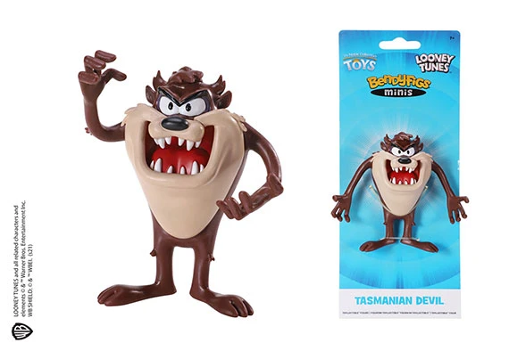 Noble Collection Taz - Mini Bendyfig - Looney Tunes 1 Noble Collection Taz - Mini Bendyfig - Looney Tunes
