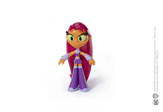 Noble Collection Starfire - Mini Bendyfigs - Teen Titans Go 1 Noble Collection Starfire - Mini Bendyfigs - Teen Titans Go