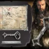 Noble Collection Thorin’s Key And Map Full Size Key