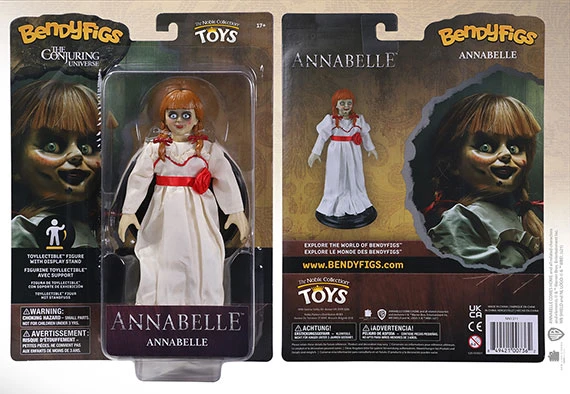 Noble Collection Annabelle - Bendyfigs - Conjuring 3 Noble Collection Annabelle - Bendyfigs - Conjuring – Image 3