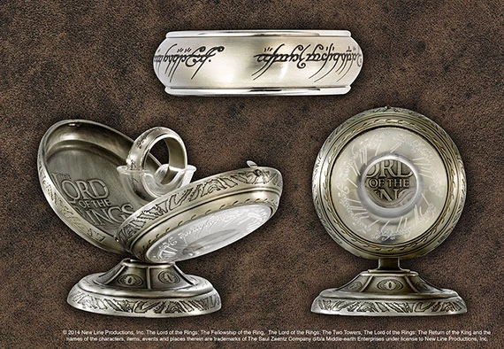 Noble Collection One Ring Spinning Stainless Steel-Steel 1 Noble Collection One Ring Spinning Stainless Steel-Steel