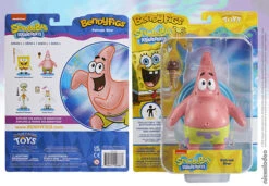 Noble Collection Patrick - Bendyfigs - Sponge Bob -Noble Collection NN1413 VUE3 600
