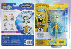 Noble Collection Squidward Tentacles - Bendyfigs - Sponge Bob -Noble Collection NN1414 VUE3 600