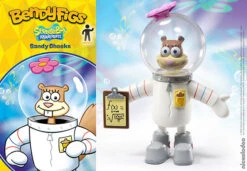 Noble Collection Sandy Cheeks - Bendyfigs - Sponge Bob