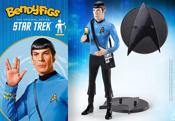 Noble Collection Spock - Action Figure Bendyfigs - Star Trek 2 Noble Collection Spock - Action Figure Bendyfigs - Star Trek – Image 2