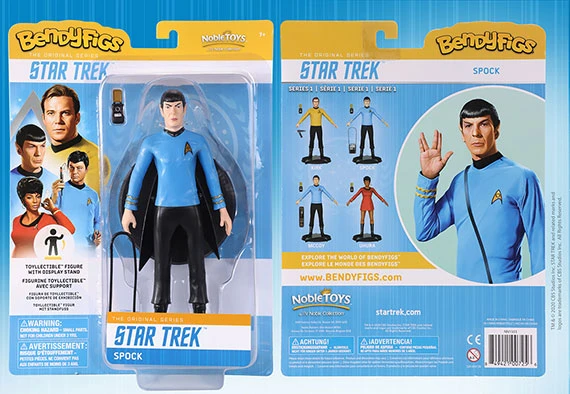 Noble Collection Spock - Action Figure Bendyfigs - Star Trek 3 Noble Collection Spock - Action Figure Bendyfigs - Star Trek – Image 3