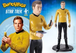 Noble Collection Kirk - Action Figure Bendyfigs - Star Trek
