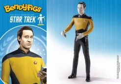 Noble Collection Data - Action Figure Bendyfigs - Star Trek The Next Generation