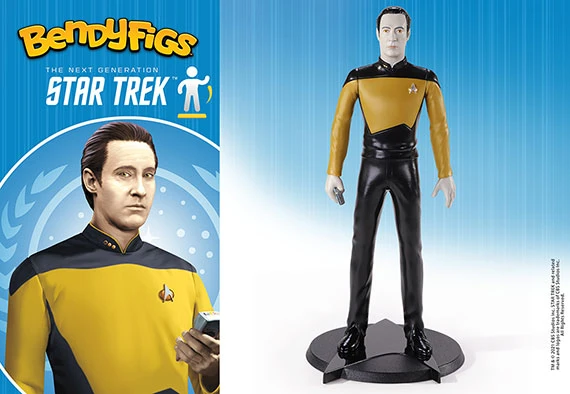 Noble Collection Data - Action Figure Bendyfigs - Star Trek The Next Generation 2 Noble Collection Data - Action Figure Bendyfigs - Star Trek The Next Generation – Image 2