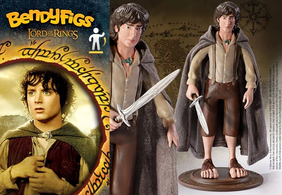 Noble Collection Frodo Baggins- Bendyfig - Lord Of The Rings 1 Noble Collection Frodo Baggins- Bendyfig - Lord Of The Rings