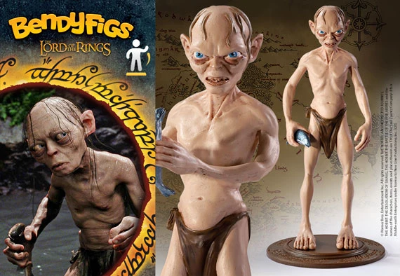 Noble Collection Gollum - Bendyfig - Lord Of The Rings 1 Noble Collection Gollum - Bendyfig - Lord Of The Rings