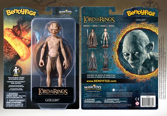 Noble Collection Gollum - Bendyfig - Lord Of The Rings 2 Noble Collection Gollum - Bendyfig - Lord Of The Rings – Image 2