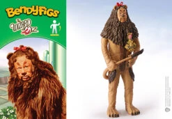 Noble Collection Cowardly Lion - Bendyfigs - Oz