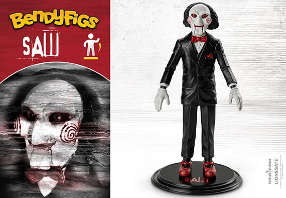 Noble Collection Billy Puppet - Bendyfigs - Saw 1 Noble Collection Billy Puppet - Bendyfigs - Saw