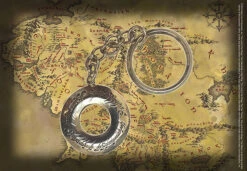 Noble Collection Elvish Script Keychain