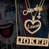 Noble Collection DC- Harley Loves Joker Necklace Set