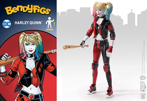 Noble Collection Harley Rebirth - Bendyfig - DC Comics 1 Noble Collection Harley Rebirth - Bendyfig - DC Comics