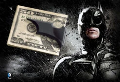 Noble Collection The Batarang™ - Folding Money Clip-Black Satin
