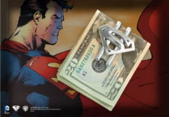 Noble Collection Superman Returns™ Shield Money Clip - Gun Metal