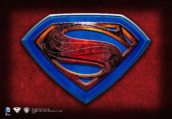 Noble Collection Man Of Steel Wall Plaque 1 Noble Collection Man Of Steel Wall Plaque