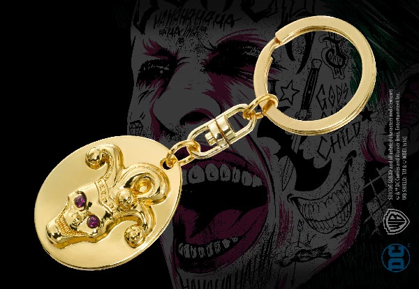 Noble Collection The Joker Key Chain - Suicide Squad - DC Comics 2 Noble Collection The Joker Key Chain - Suicide Squad - DC Comics – Image 2