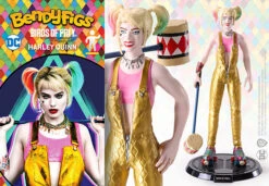 Noble Collection Harley Quinn Birds Of Prey - Bendyfig - DC Comics