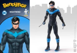 Noble Collection Nightwing - Bendyfigs - DC Comics