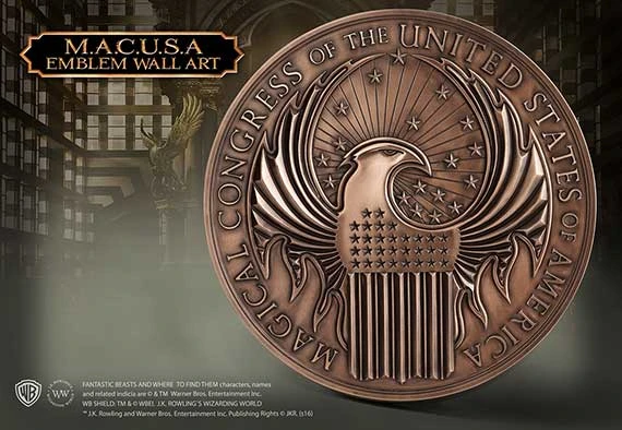 Noble Collection FB- Macusa Crest Wall Art 1 Noble Collection FB- Macusa Crest Wall Art