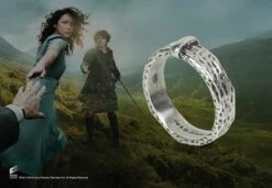 Noble Collection Claire’s Wedding Ring Sterling Silver - Outlander