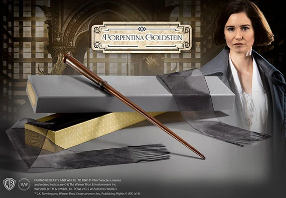 Noble Collection Porpentina Goldstein’s Wand Ollivander’s - Fantastic Beasts 1 Noble Collection Porpentina Goldstein’s Wand Ollivander’s - Fantastic Beasts