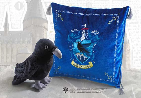 Noble Collection Ravenclaw House Plush And Cushion - Harry Potter 1 Noble Collection Ravenclaw House Plush And Cushion - Harry Potter
