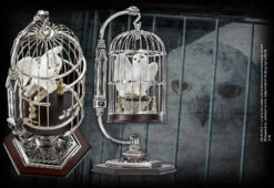 Noble Collection Miniature Hedwig And Cage