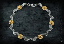 Noble Collection The Quidditch Golden Snitch Bracelet