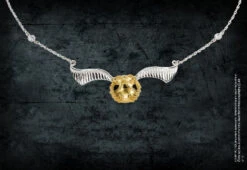 Noble Collection The Quidditch Golden Snitch Necklace